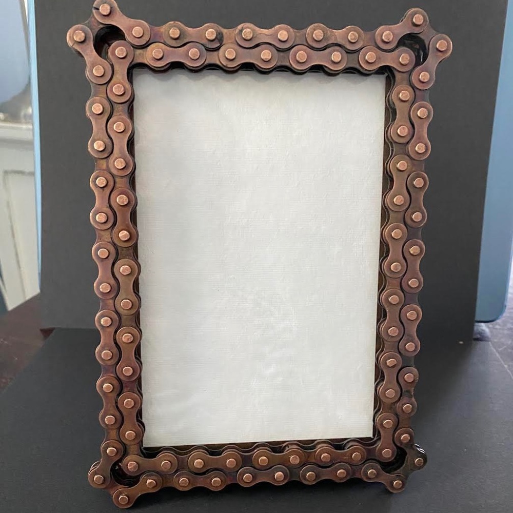 Bicycle Chain Picture Frame